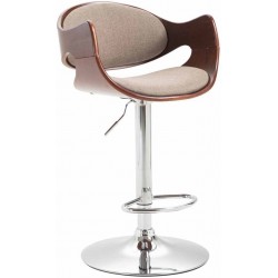 CLP Barkruk Alegre Stof Taupe